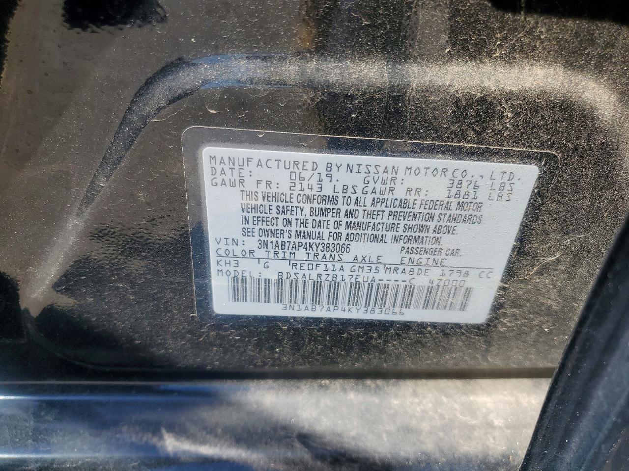 Nissan Sentra Sr