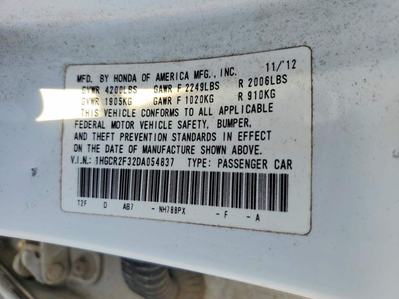 Honda Accord Lx