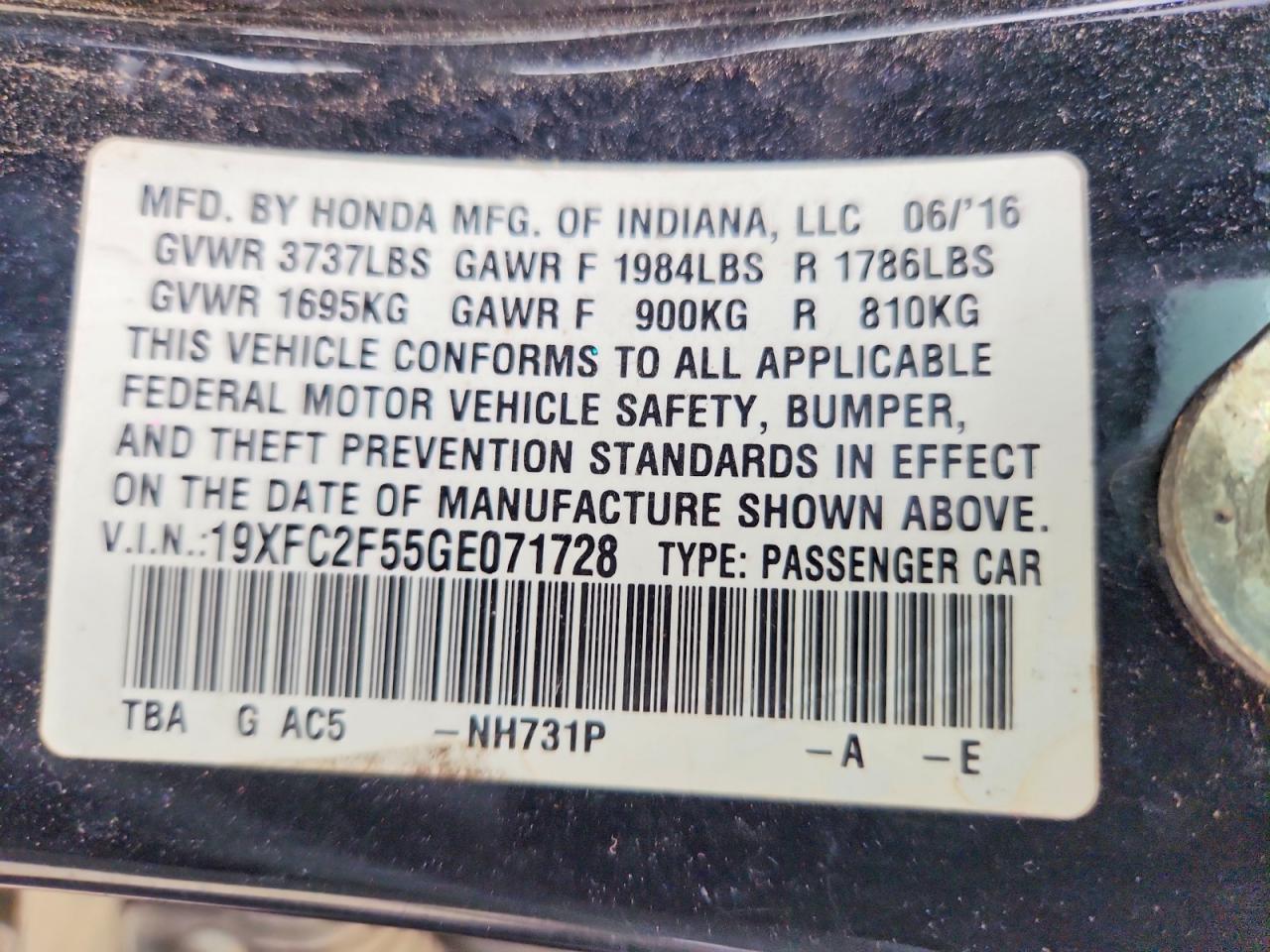 Honda Civic Lx
