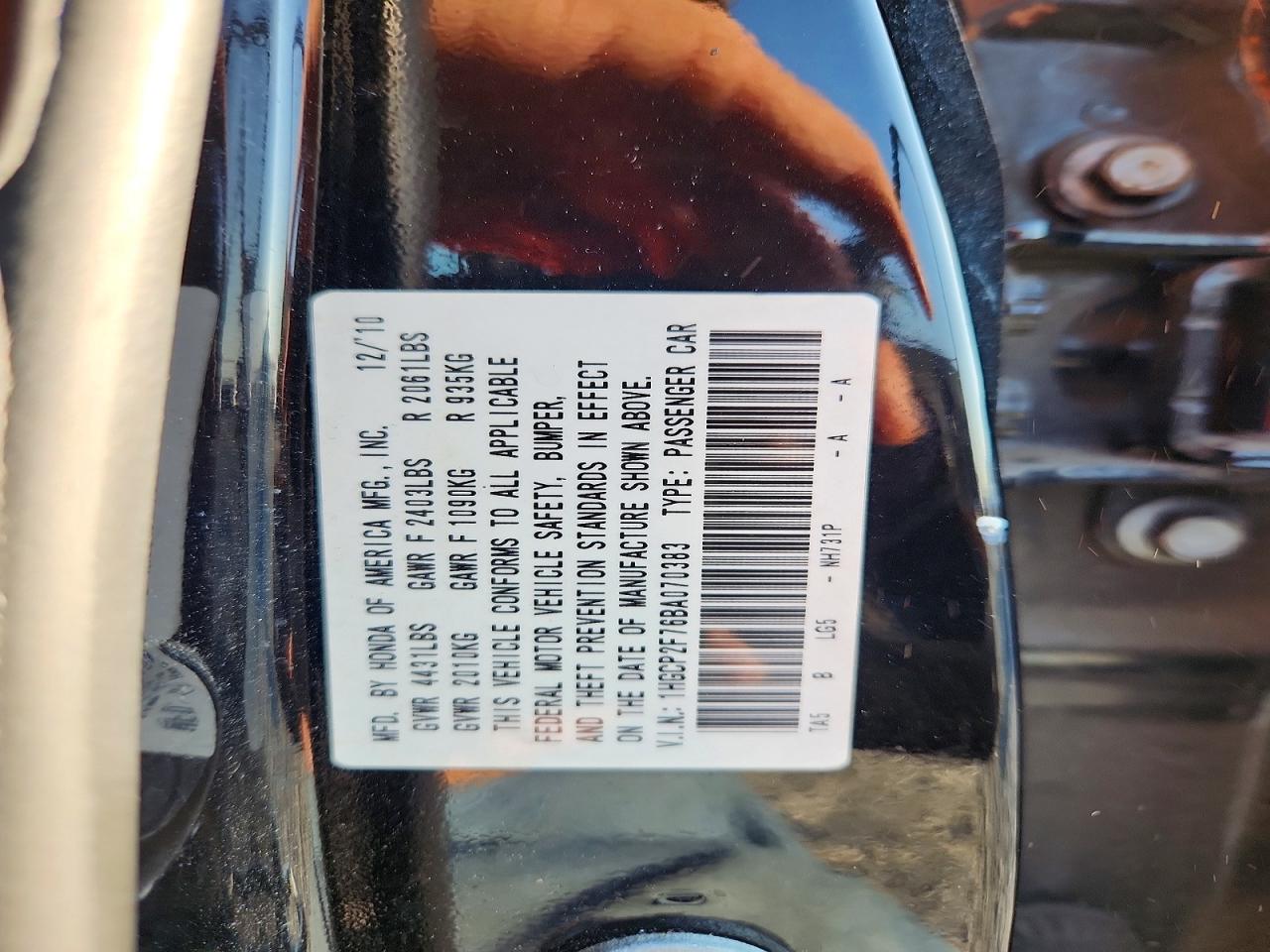 Honda Accord Ex