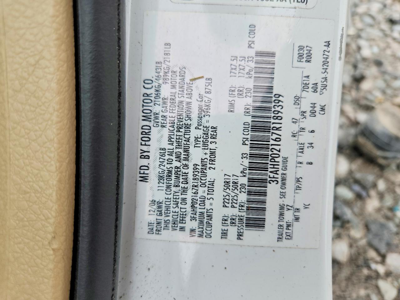 Ford Fusion Sel
