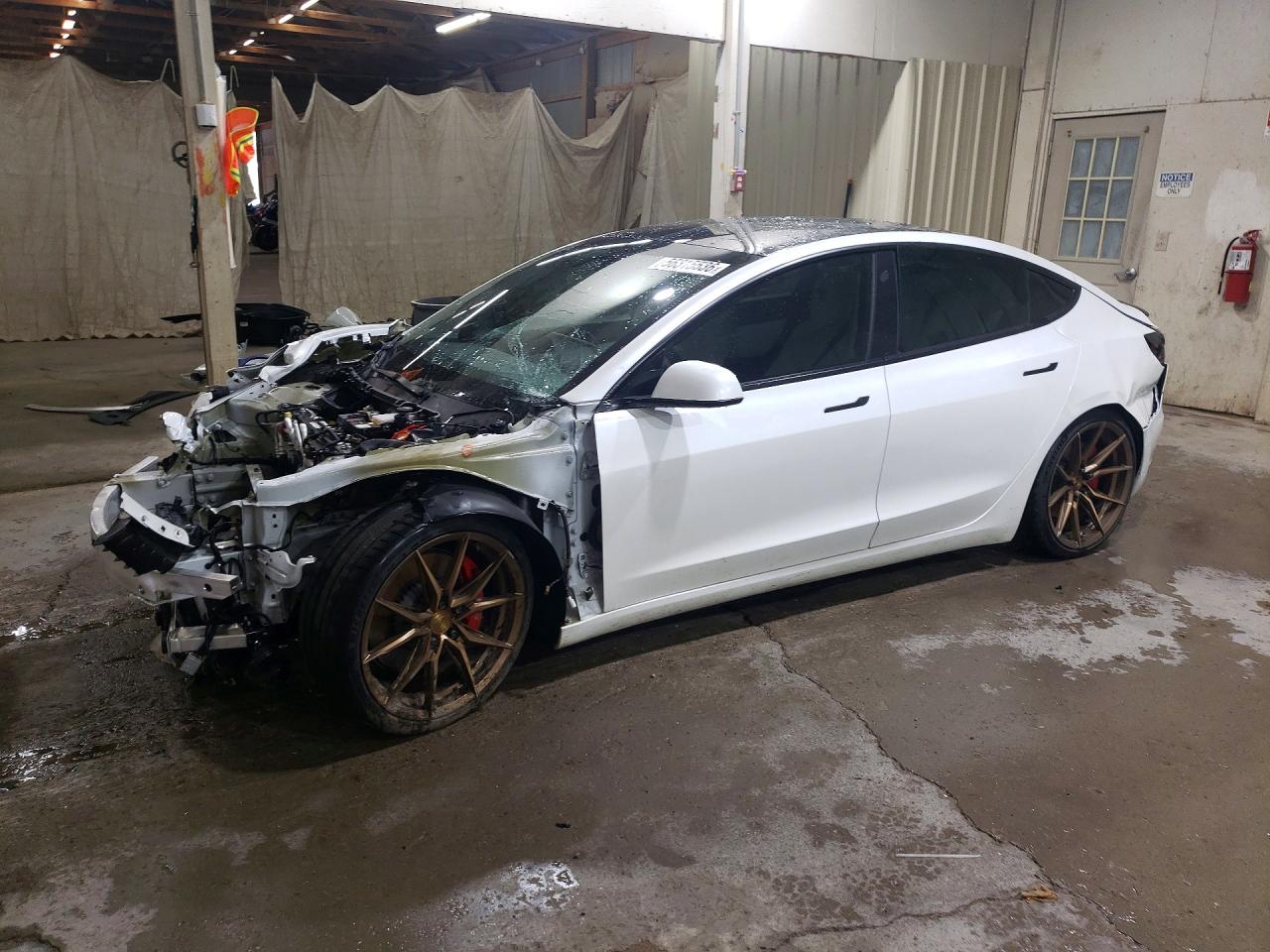 Salvage Tesla Model 3 Image