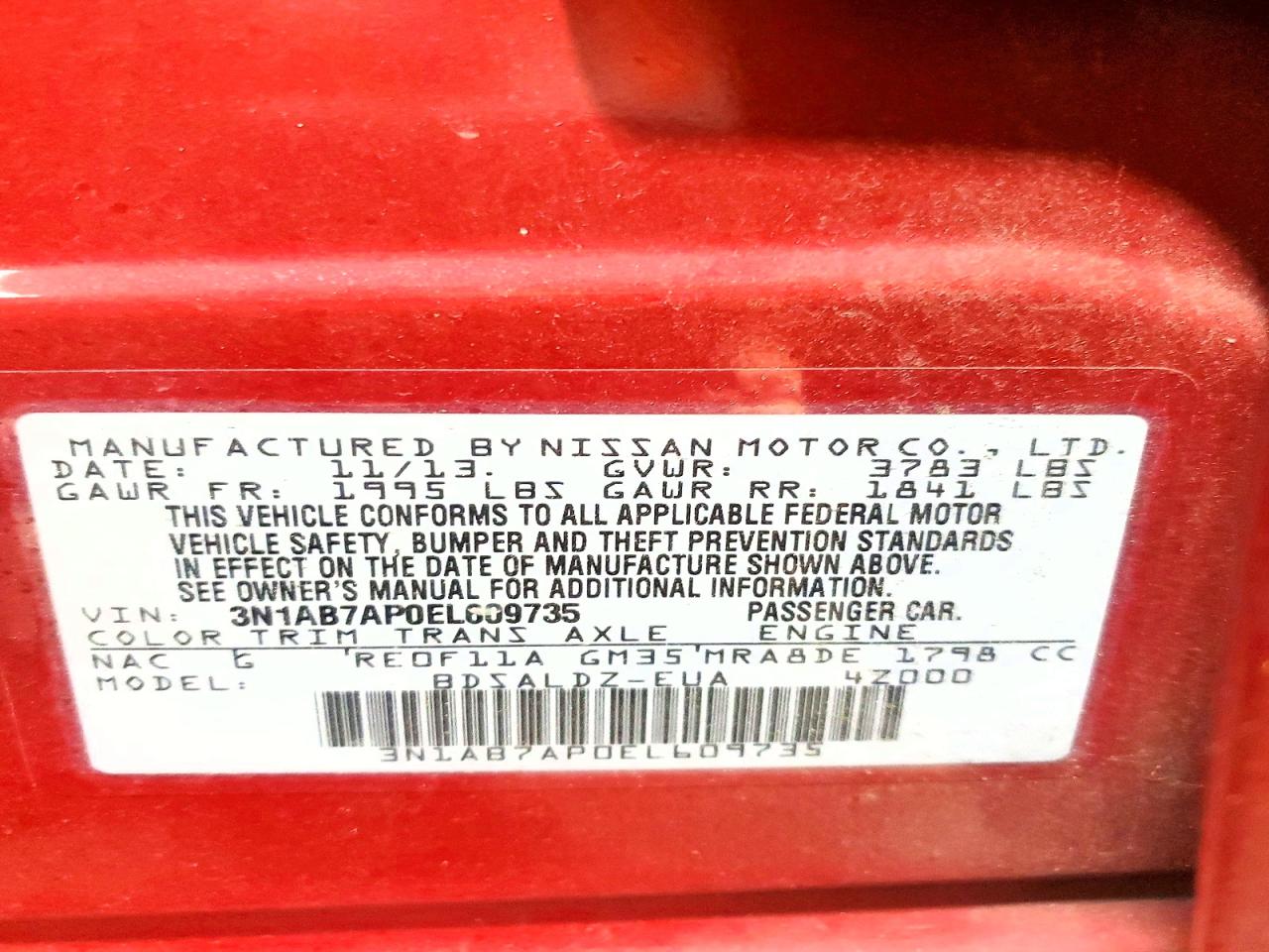 Nissan Sentra Sv