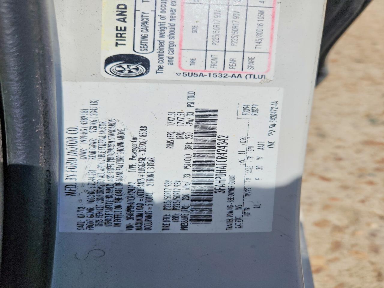 Ford Fusion Se