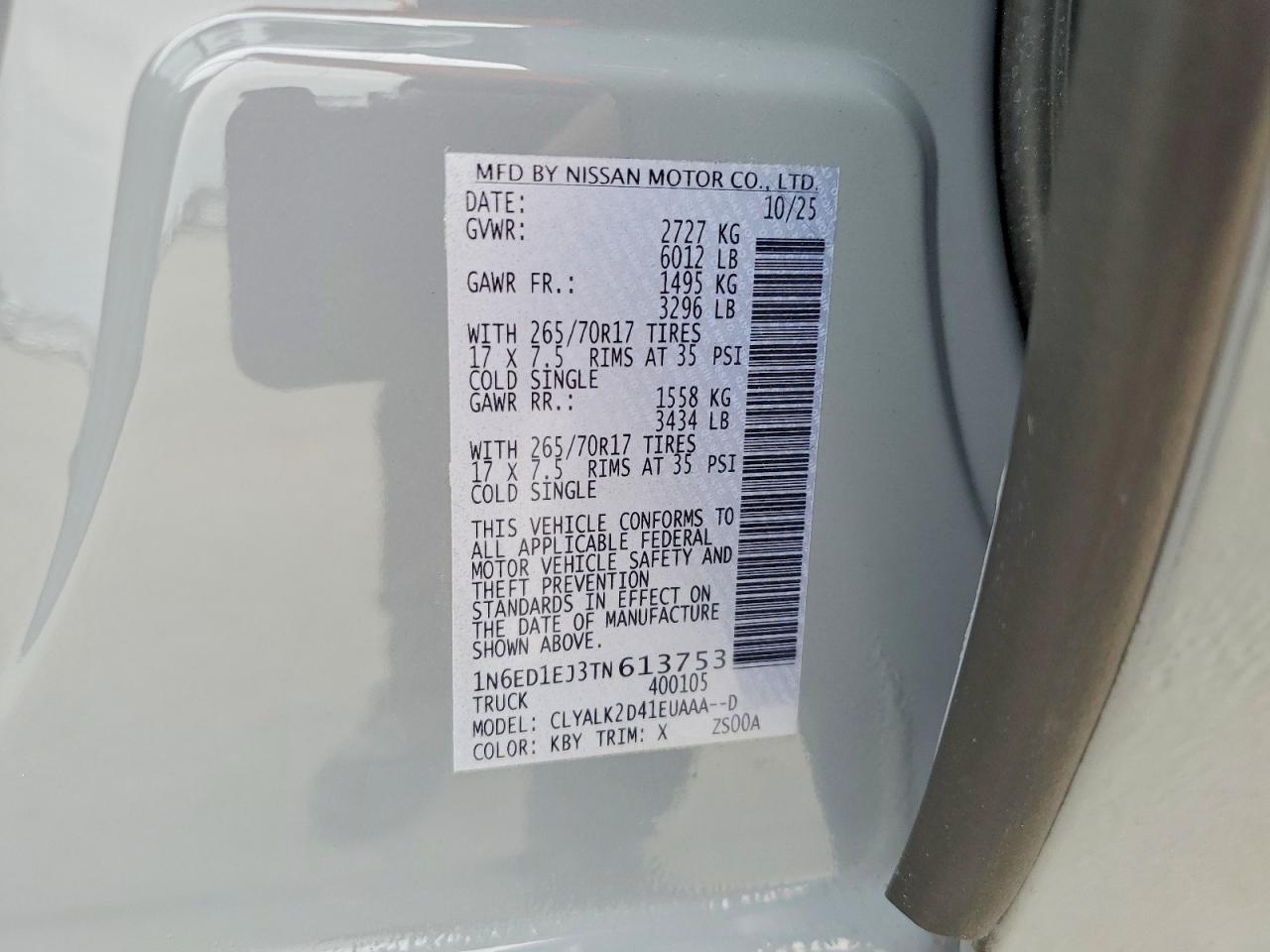 Nissan Frontier Pro-x
