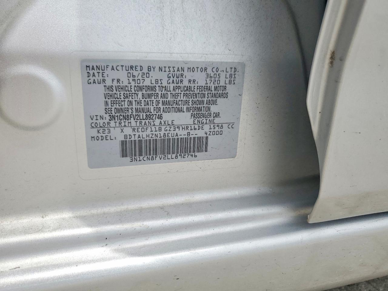 Nissan Versa Sr