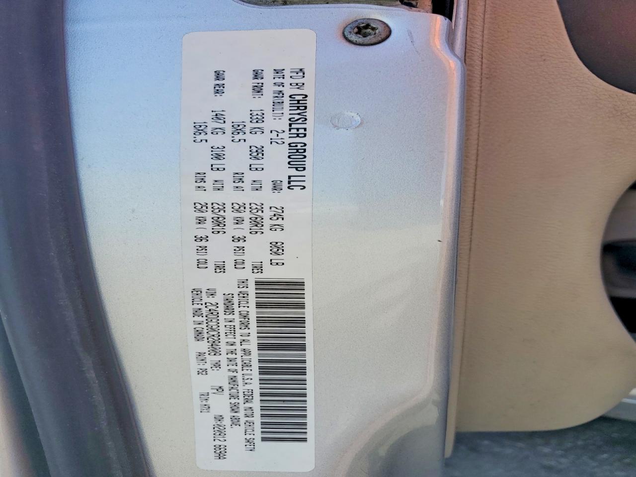 Dodge Caravan Sxt