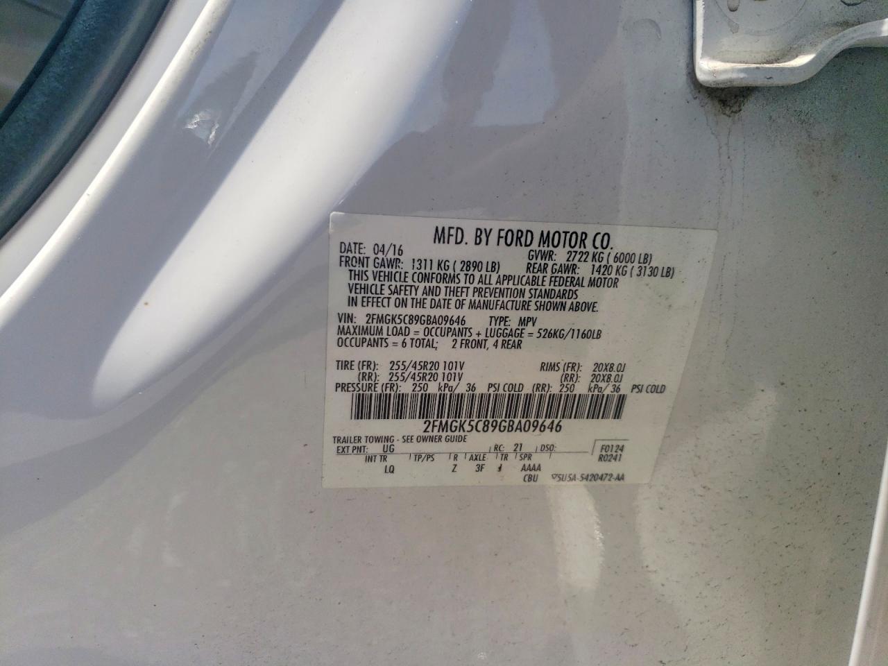 Ford Flex Sel