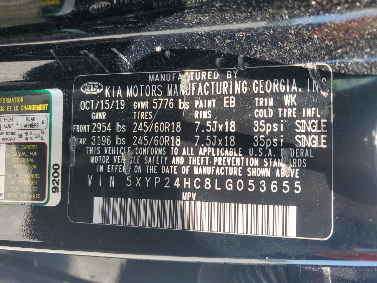 Kia Telluride Lx