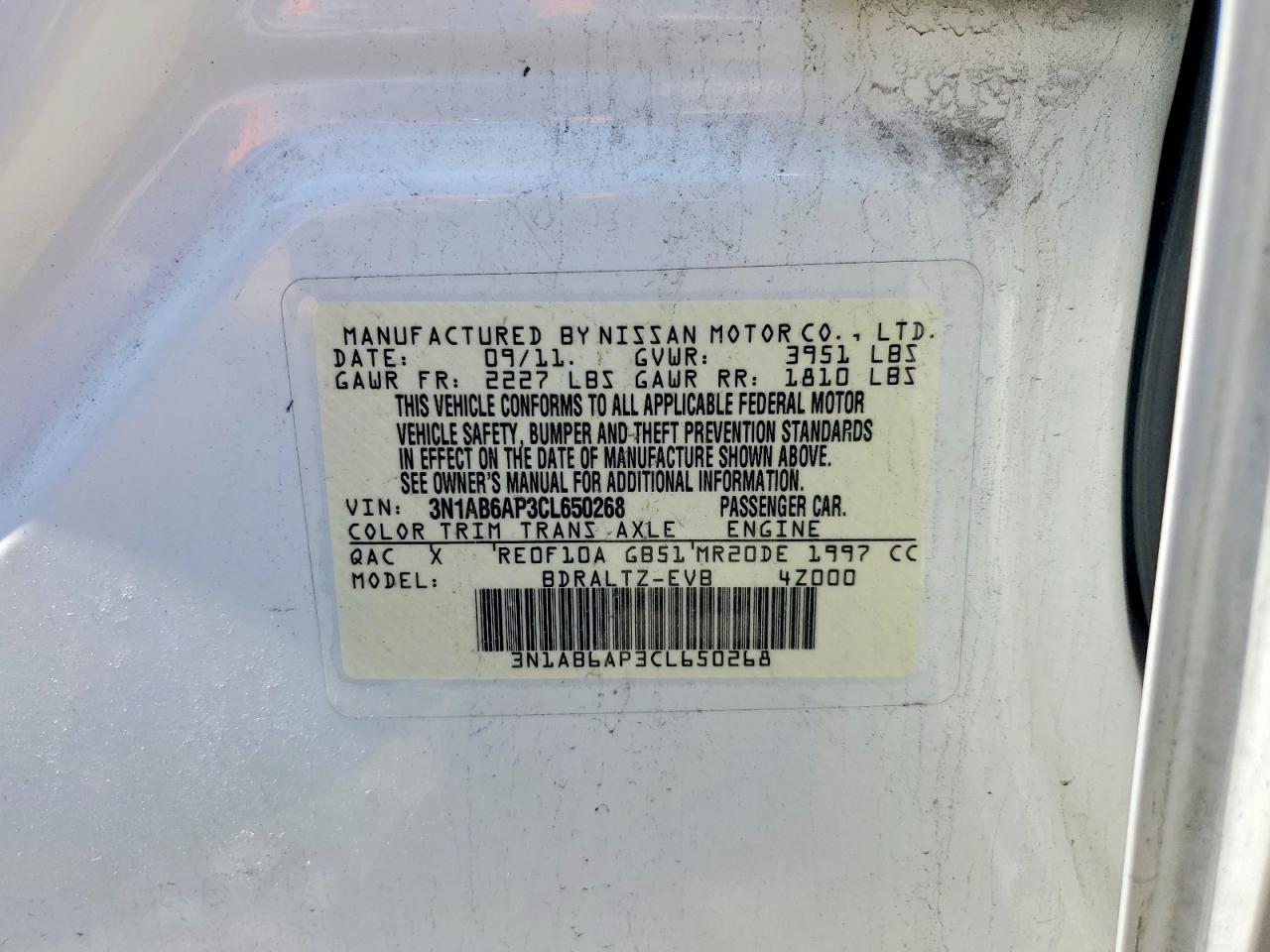 Nissan Sentra 2.0