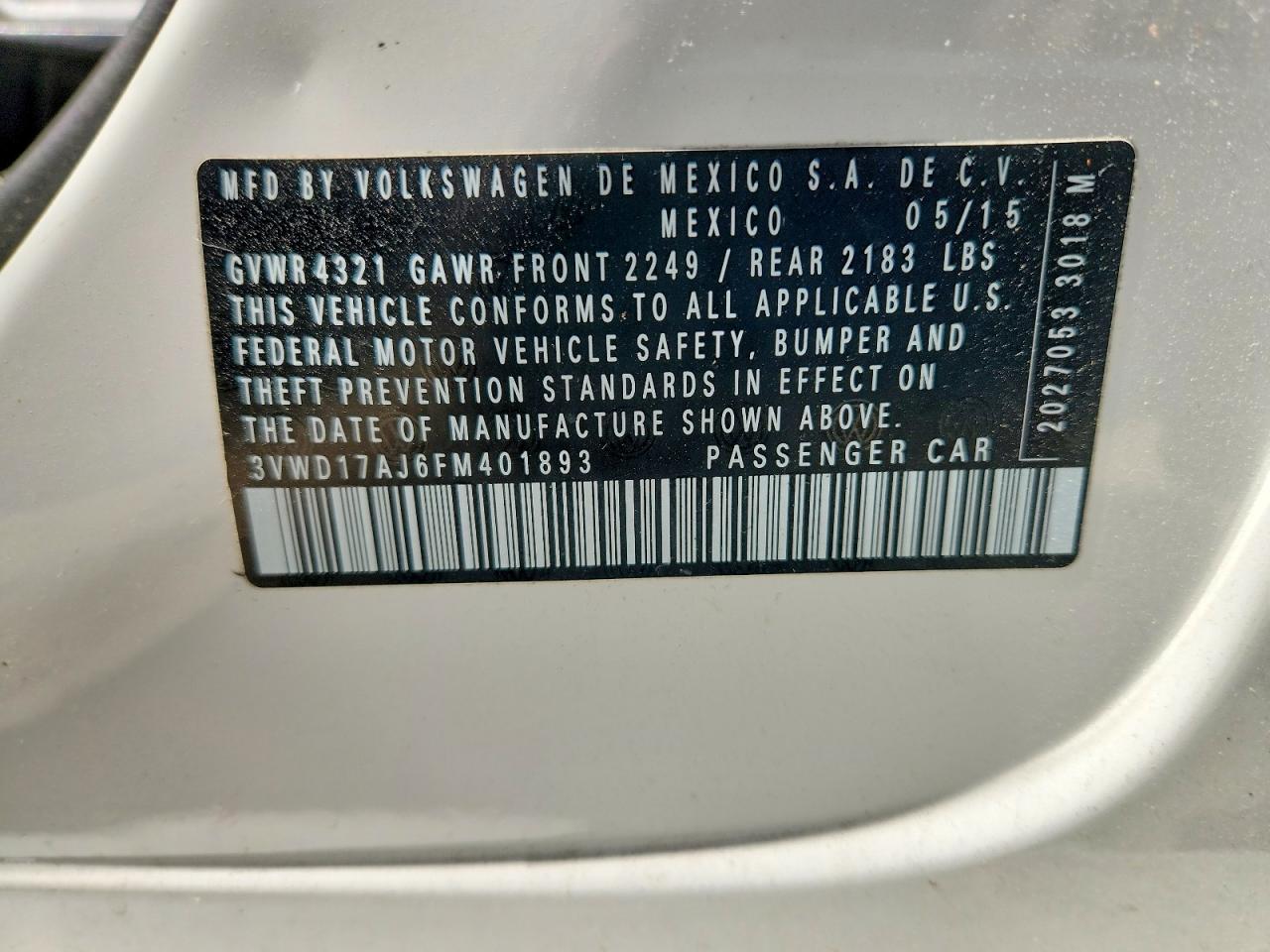 Volkswagen Jetta Se