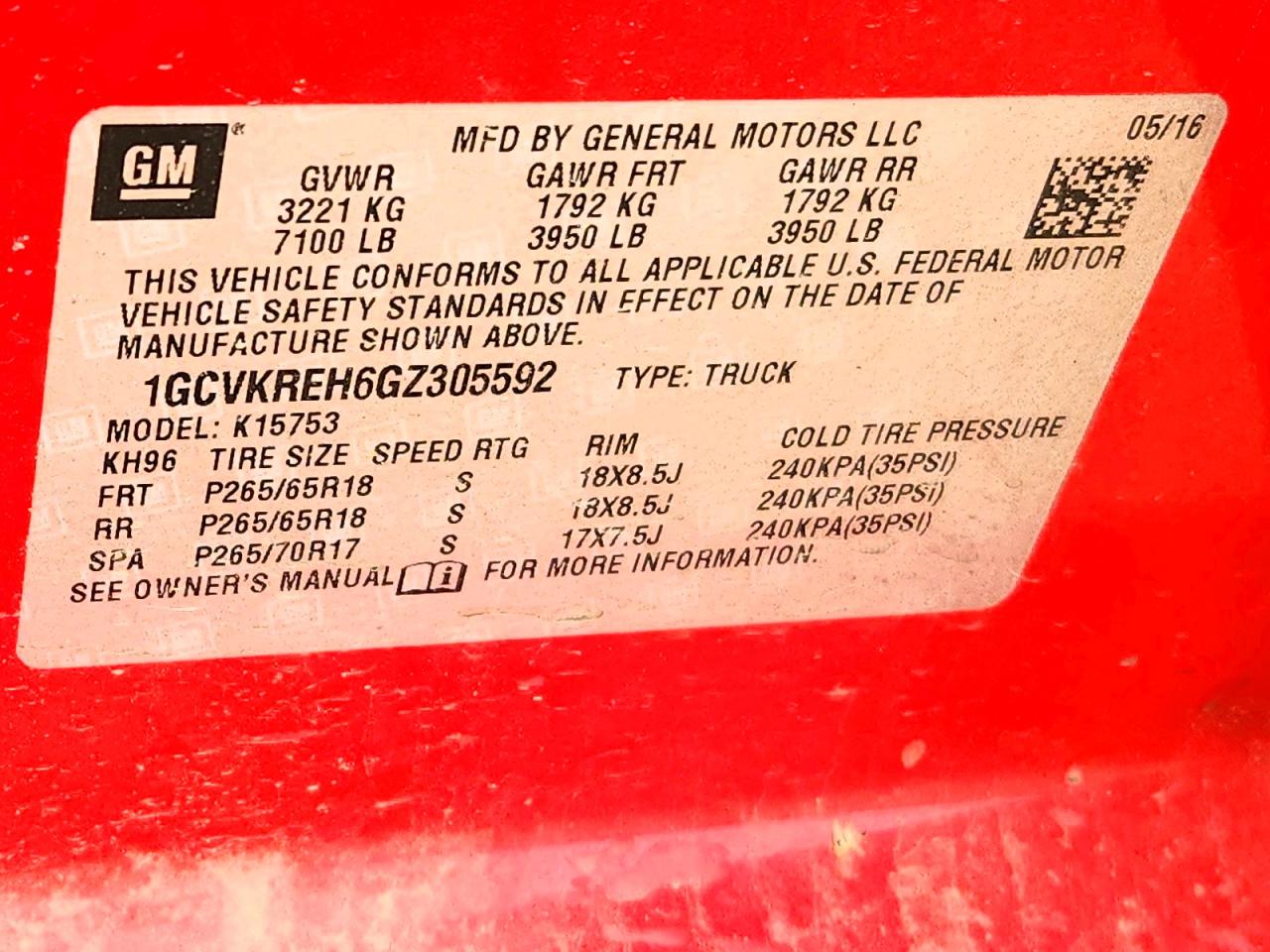 Chevrolet Silverado K1500 Lt