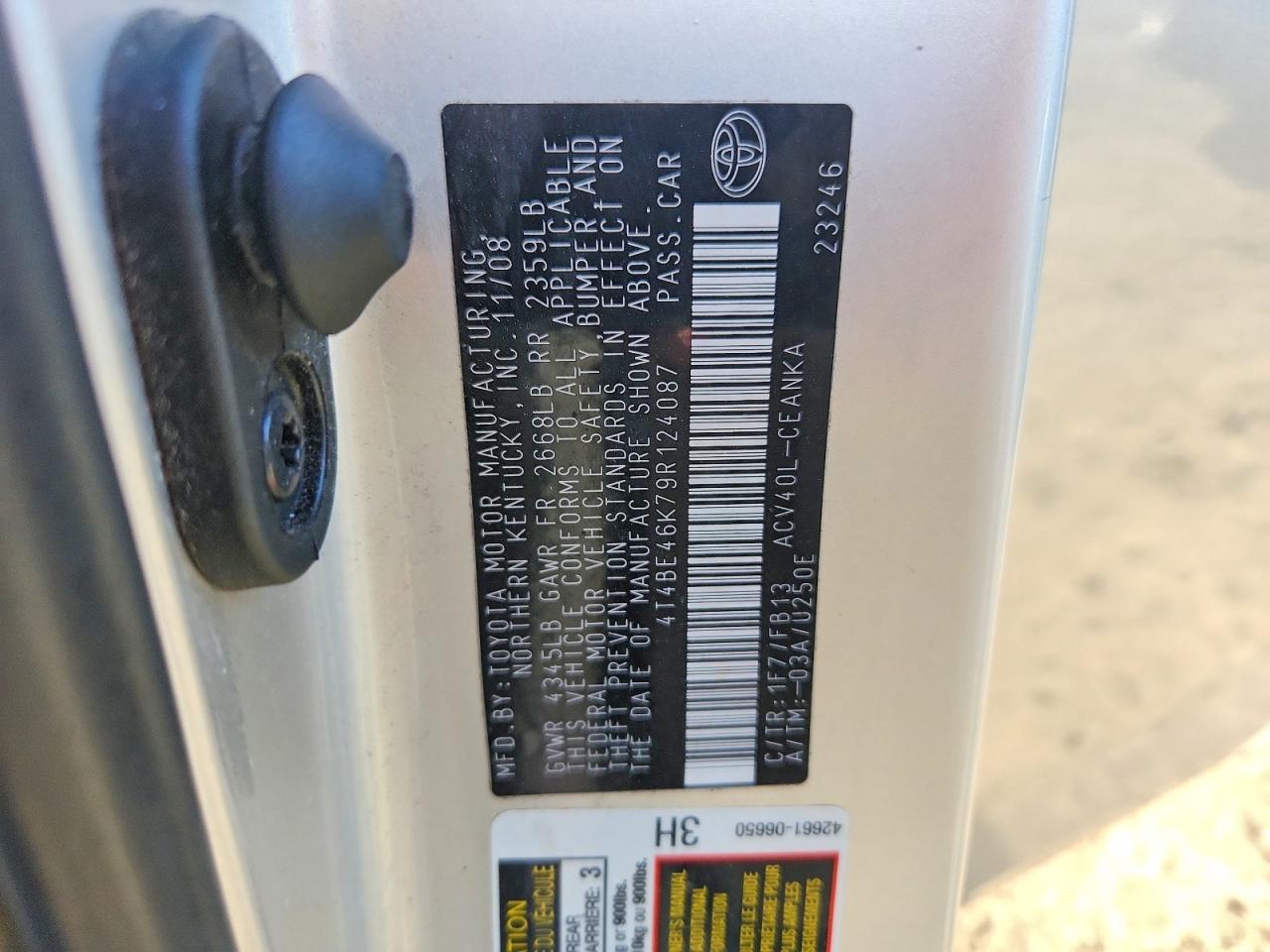Toyota Camry Le