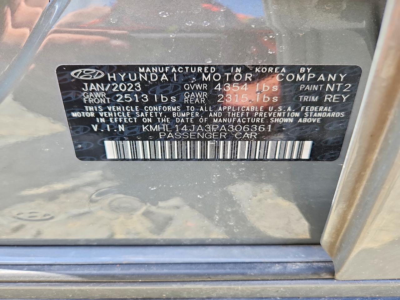 Hyundai SONATA Sel