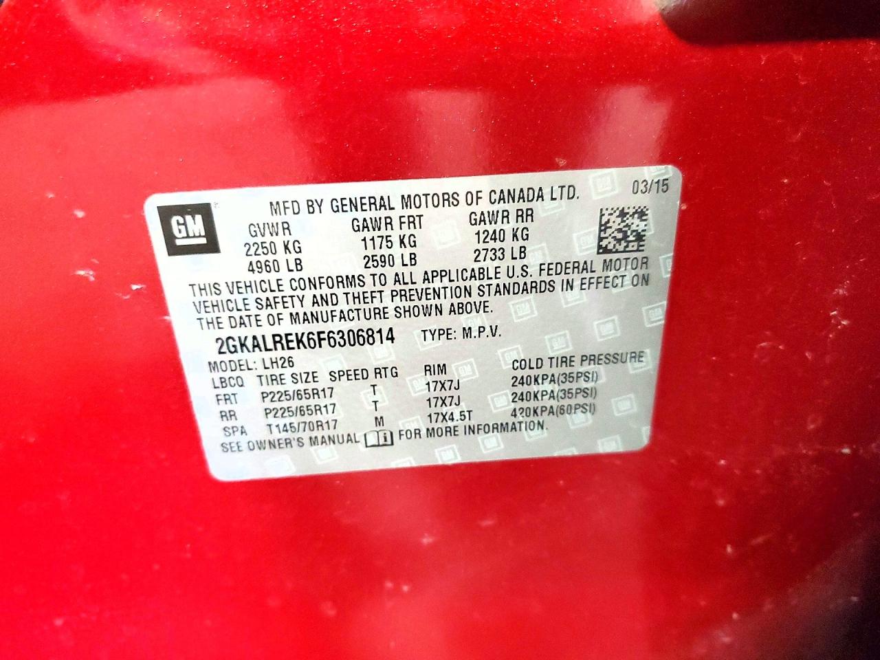 GMC Terrain Sle