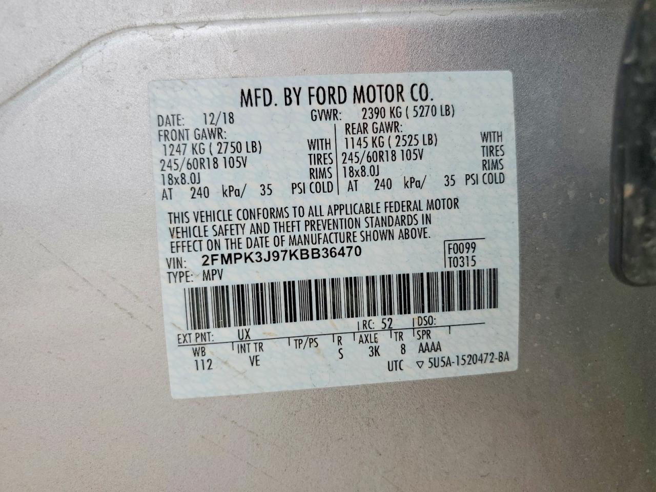 Ford Edge Sel