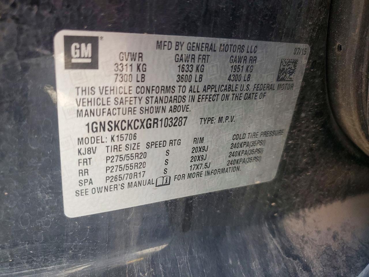 Chevrolet Tahoe K1500 Ltz