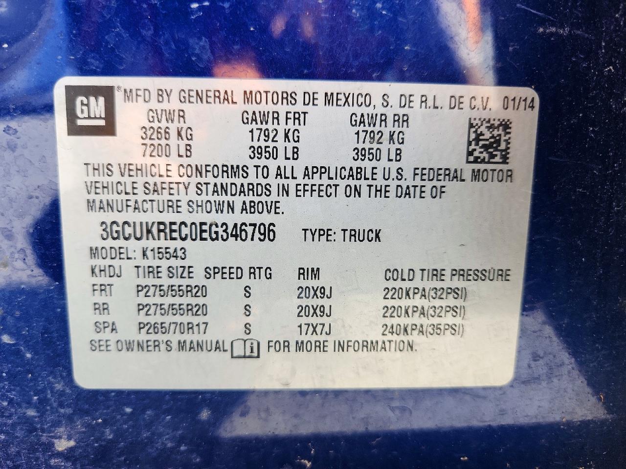 Chevrolet Silverado K1500 Lt