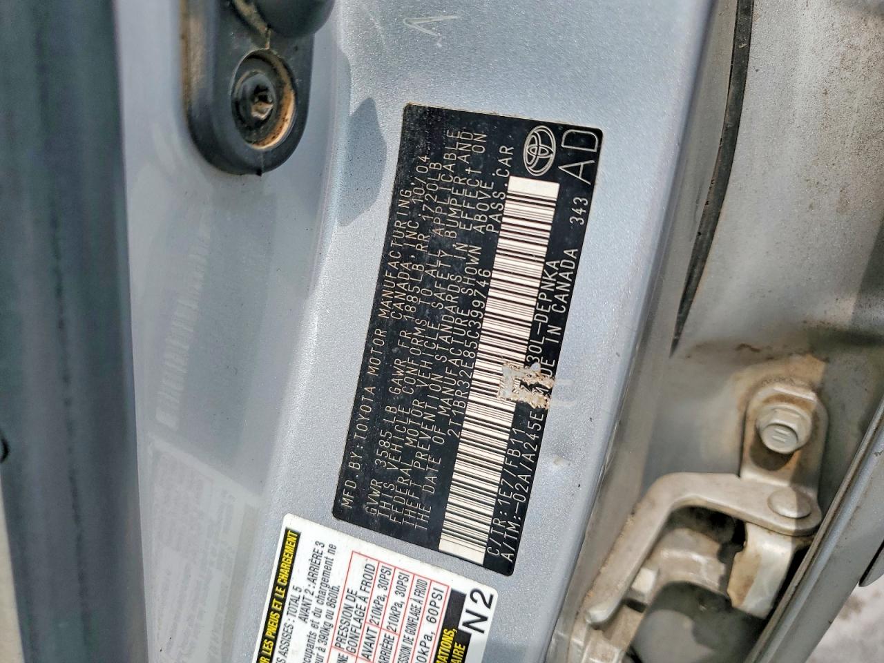 Toyota Corolla Le