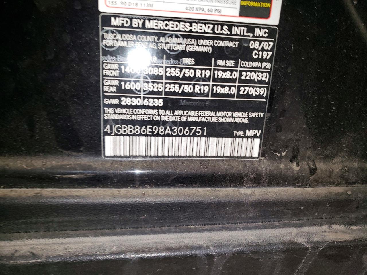 Mercedes-Benz M-Class 350