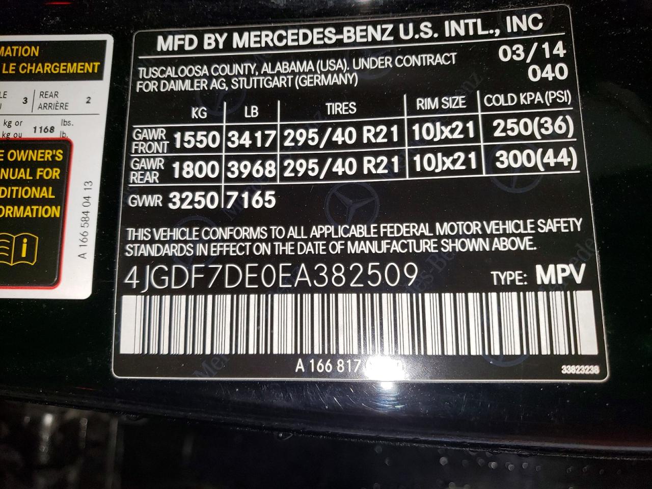 Mercedes-Benz G-Class 550 4matic
