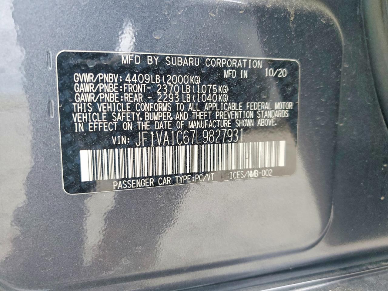 Subaru WRX Premium