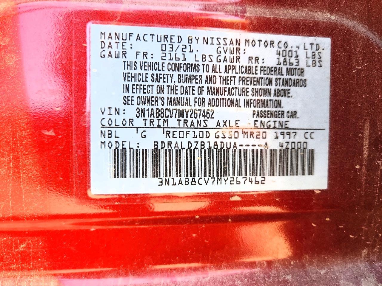 Nissan Sentra Sv
