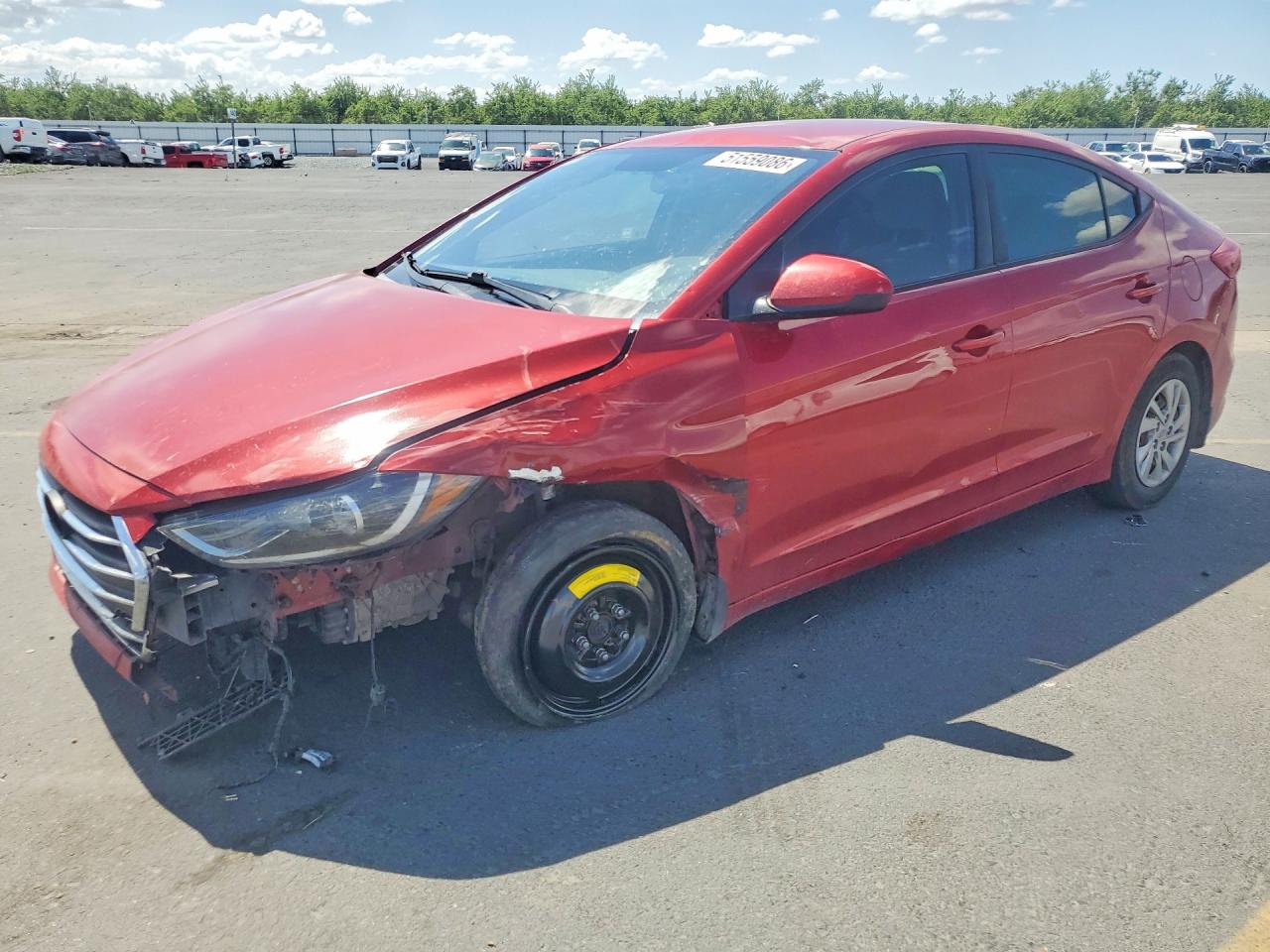 Salvage Hyundai ELANTRA Image