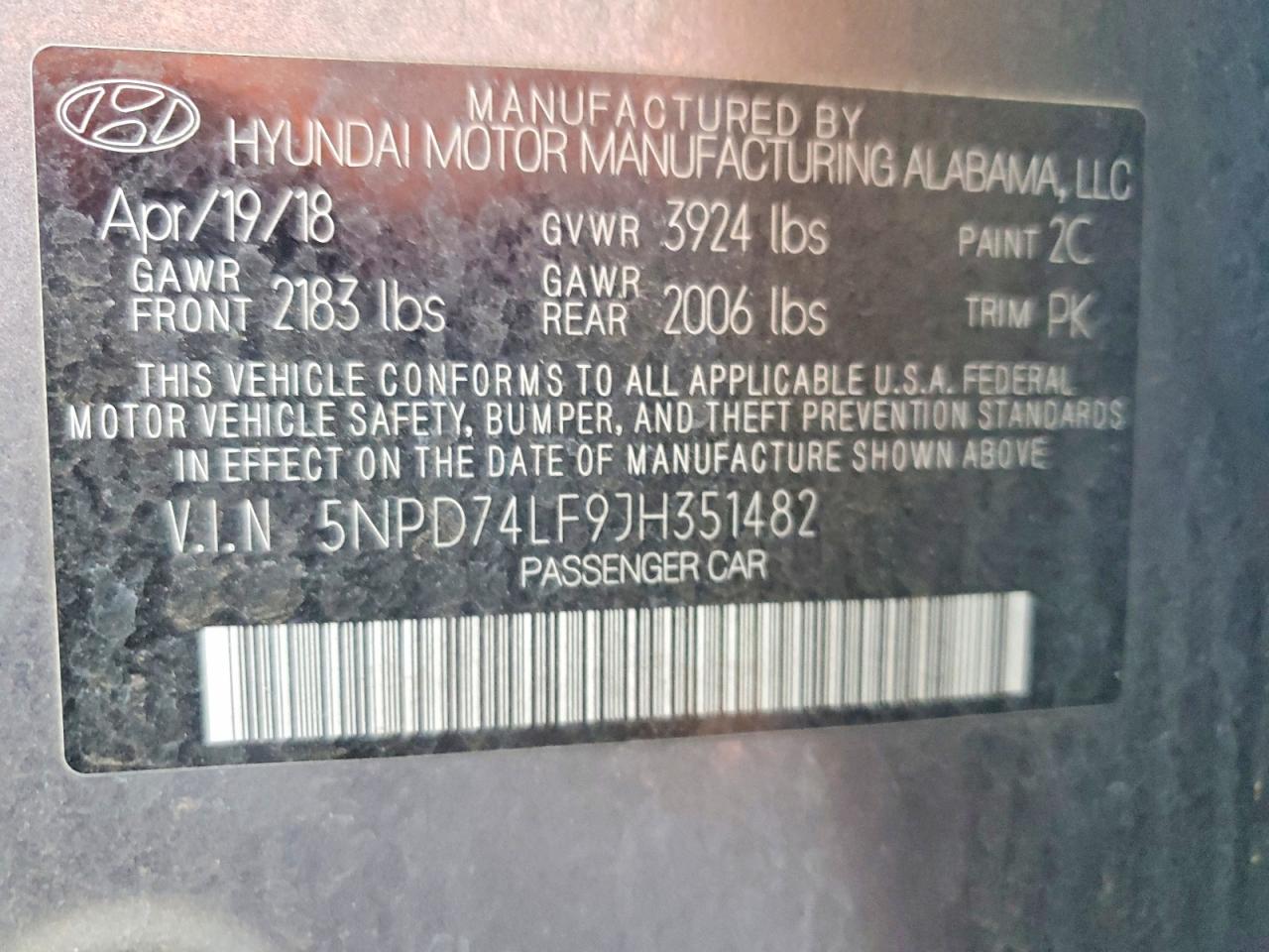 Hyundai ELANTRA Se