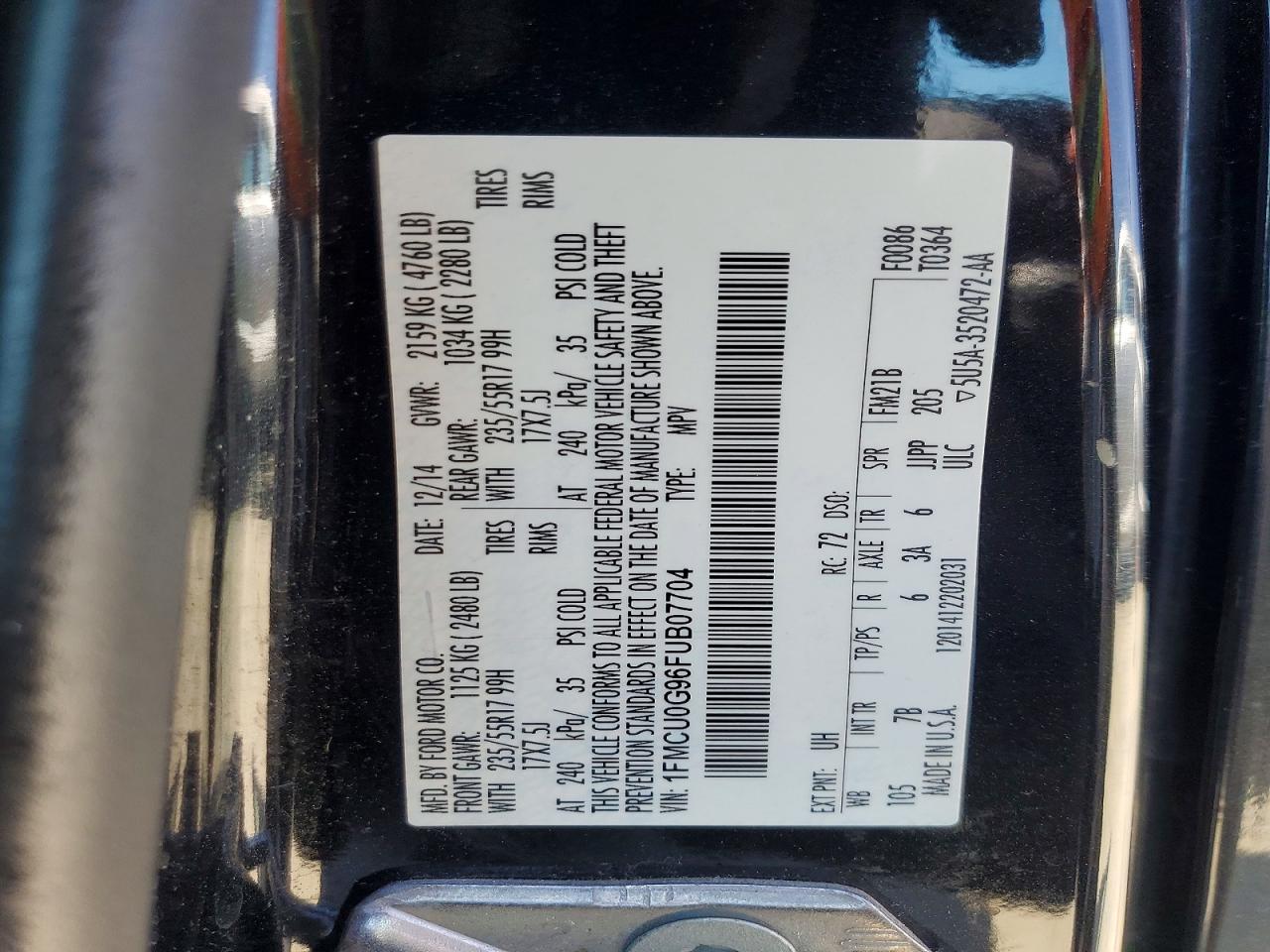 Ford Escape Se
