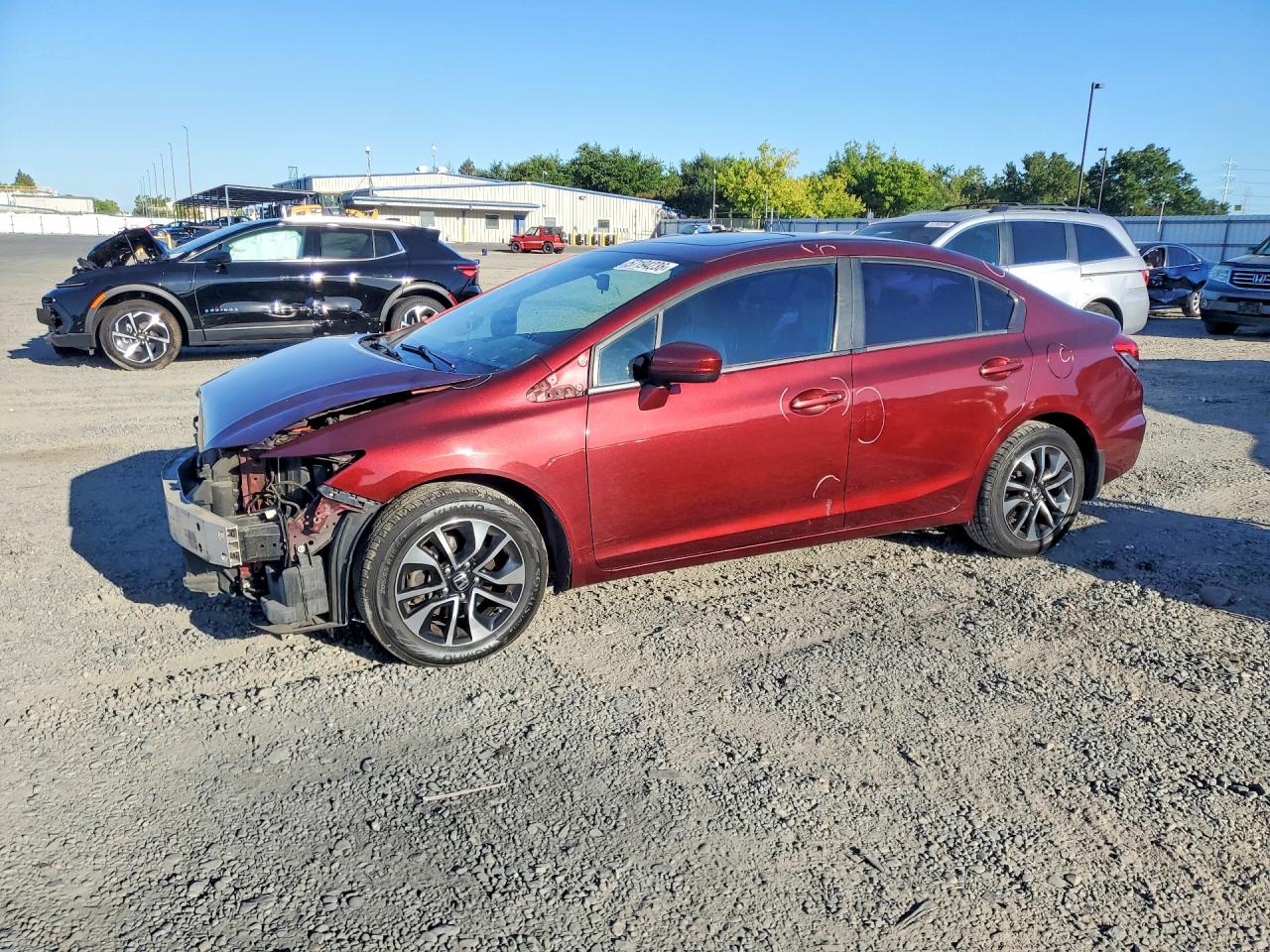 Salvage Honda Civic Image
