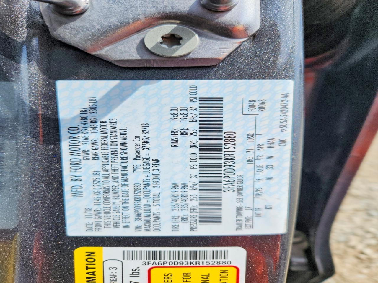 Ford Fusion Titanium