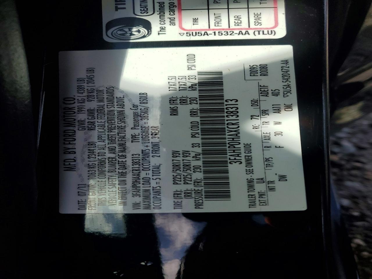 Ford Fusion Se