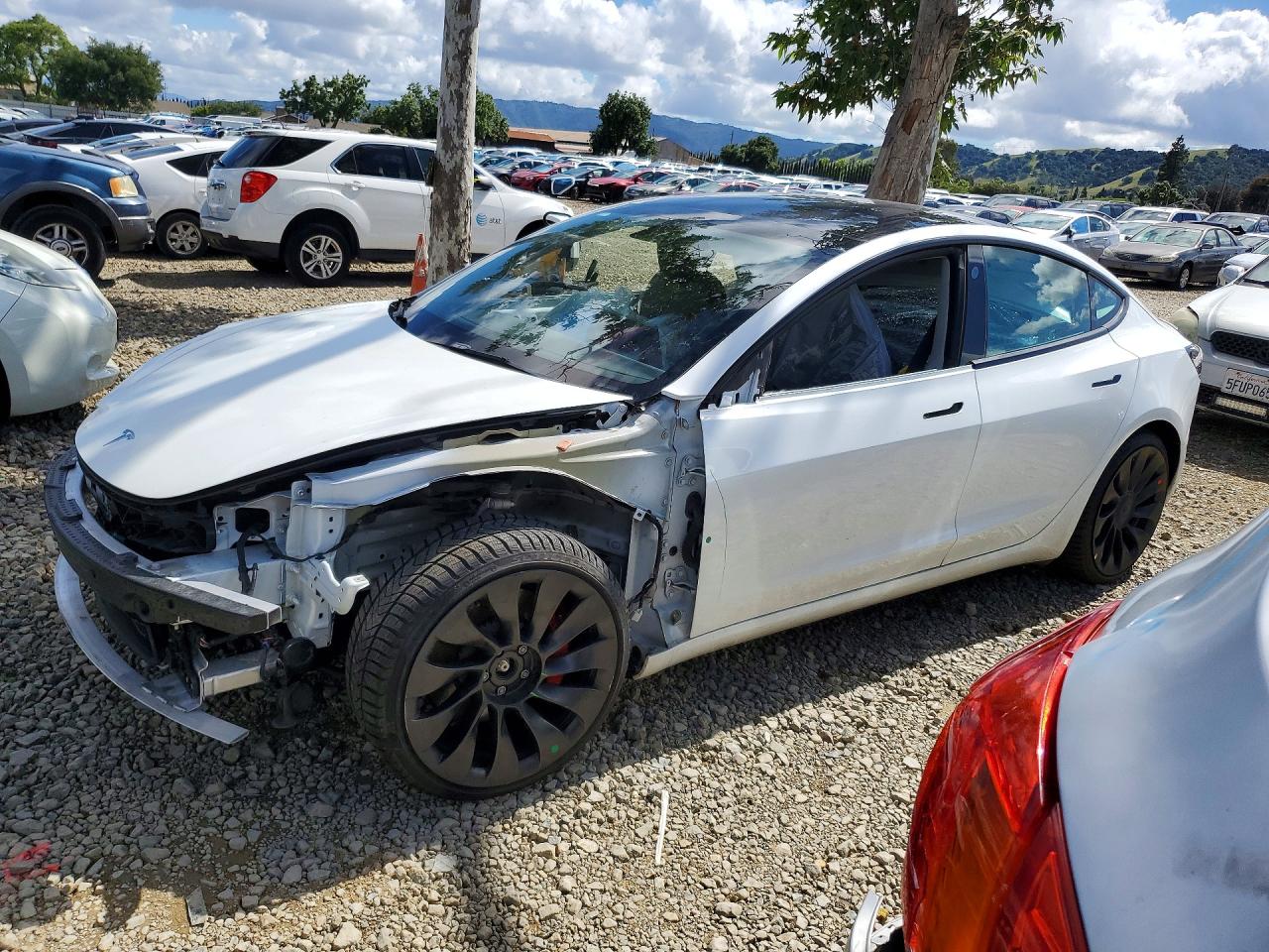 Salvage Tesla Model 3 Image
