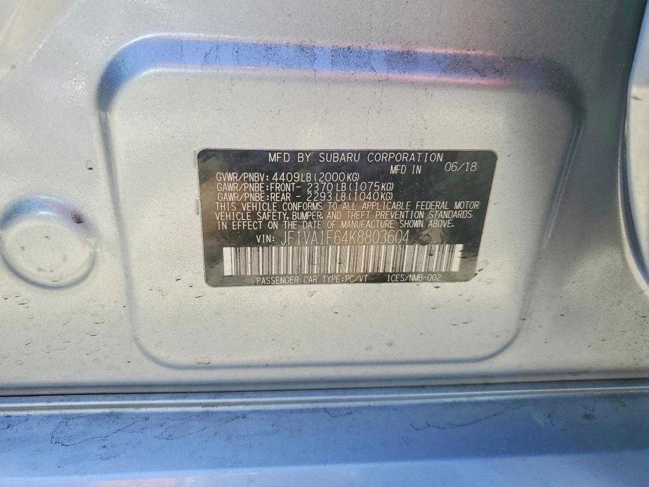 Subaru WRX Premium
