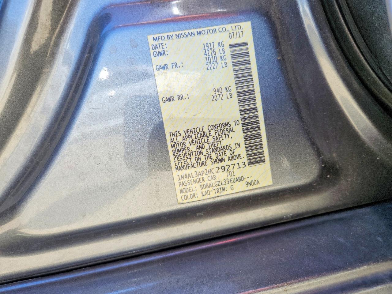 Nissan Altima 2.5 S