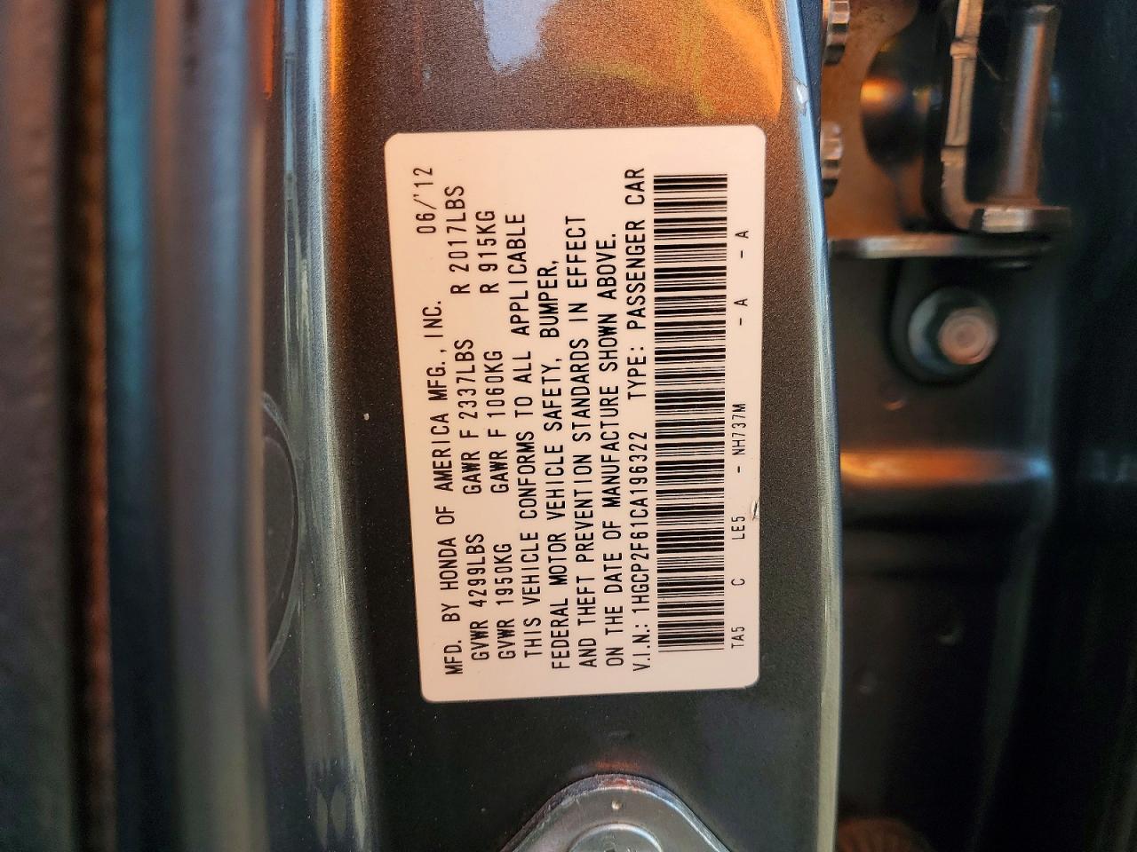 Honda Accord Se