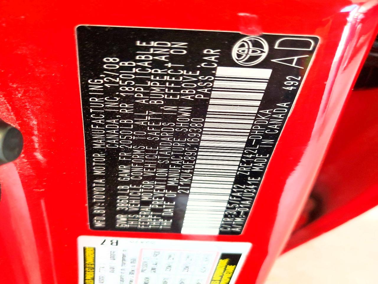 Toyota Matrix Base