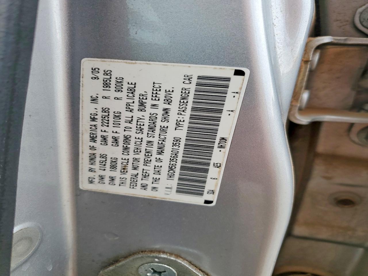 Honda Accord Se