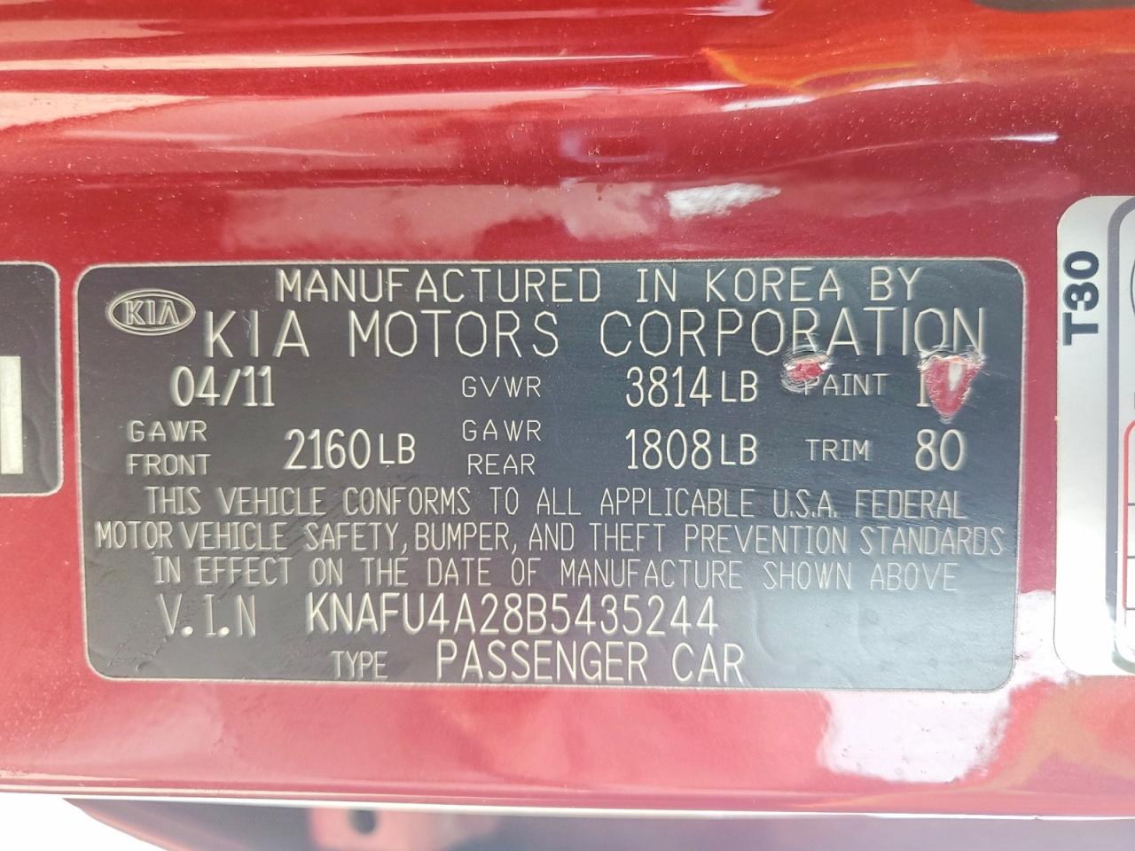 Kia Forte Ex