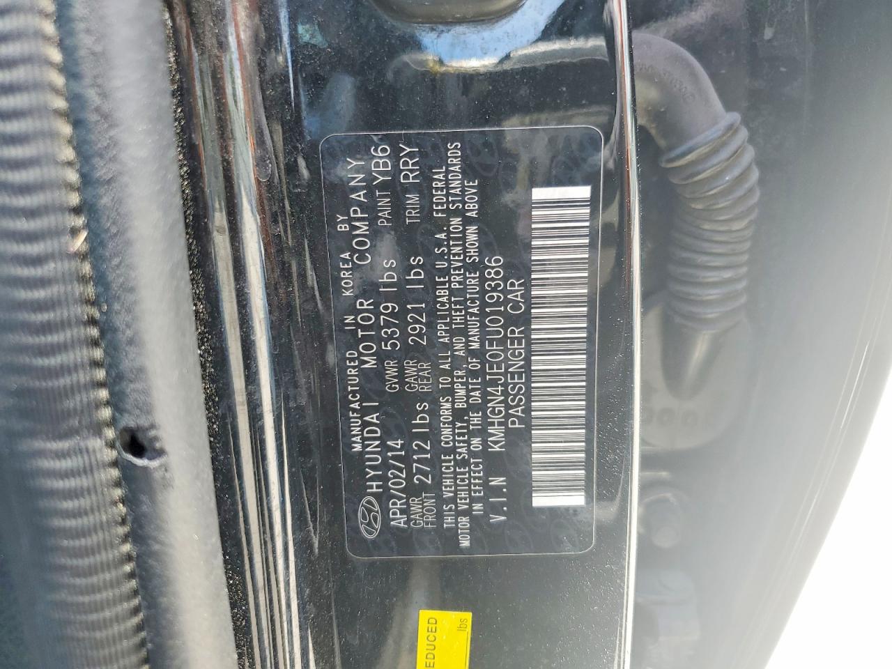 Hyundai Genesis 3.8l