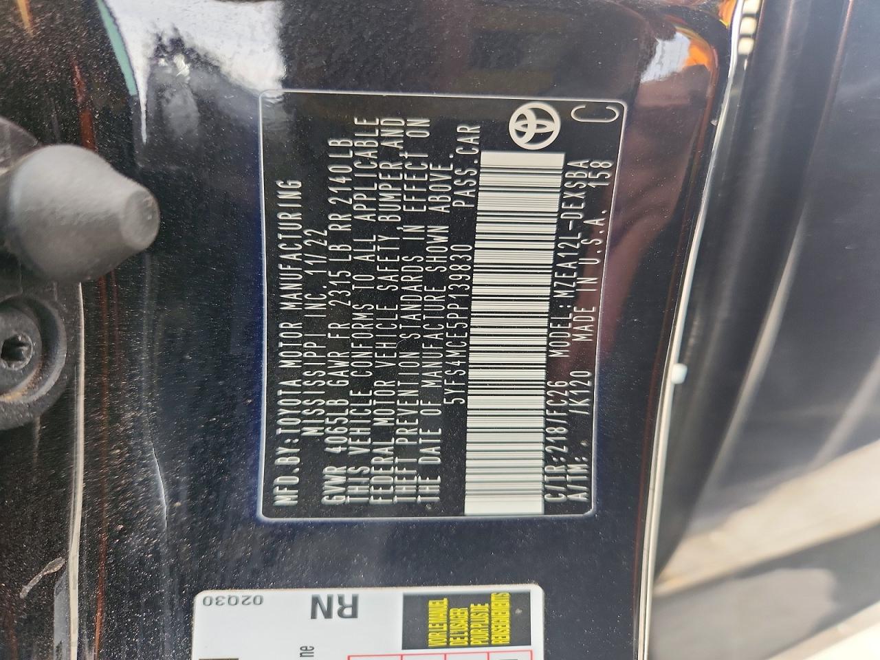 Toyota Corolla Se