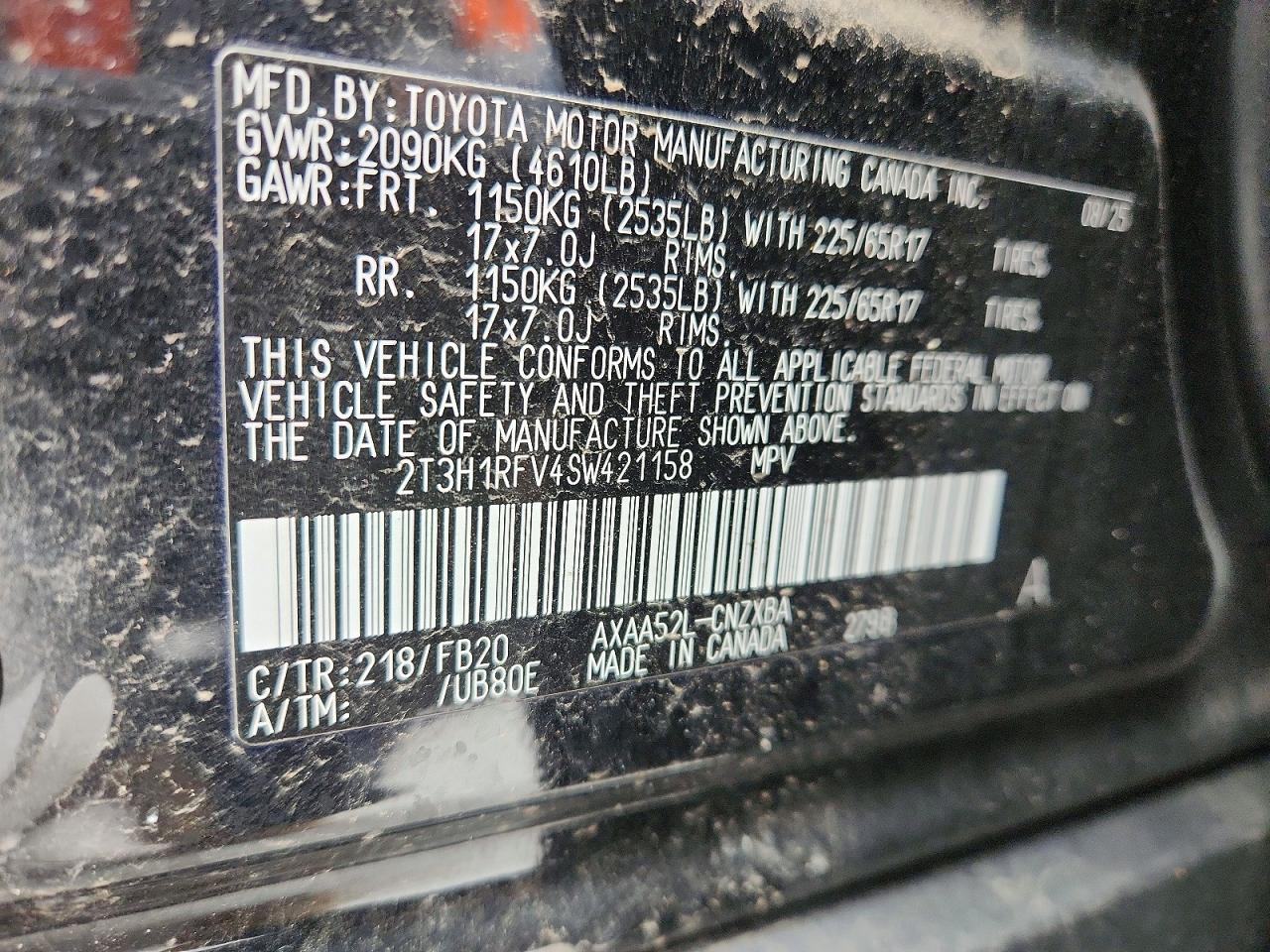 Toyota RAV4 Le