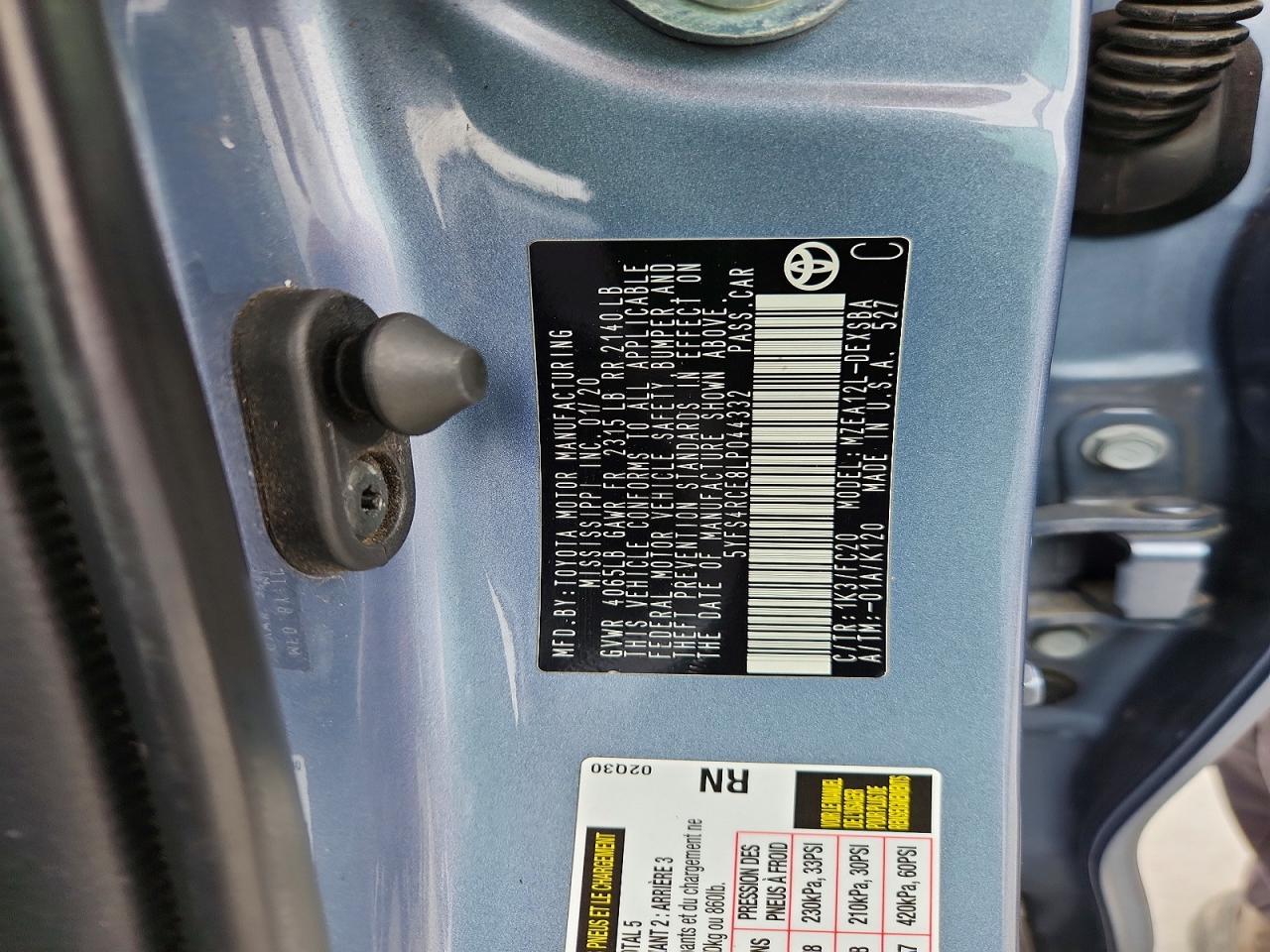 Toyota Corolla Se