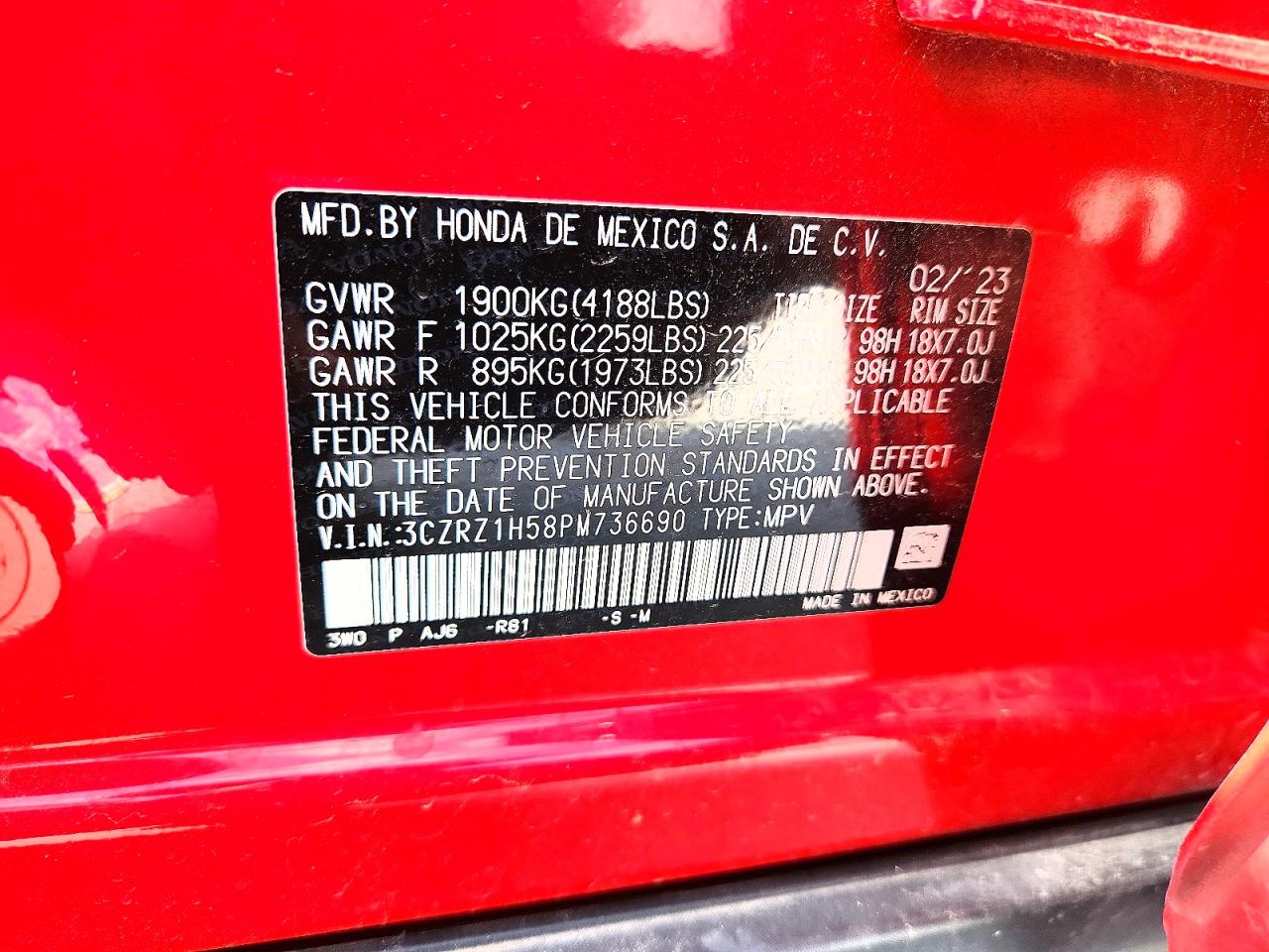Honda HR-V Sport