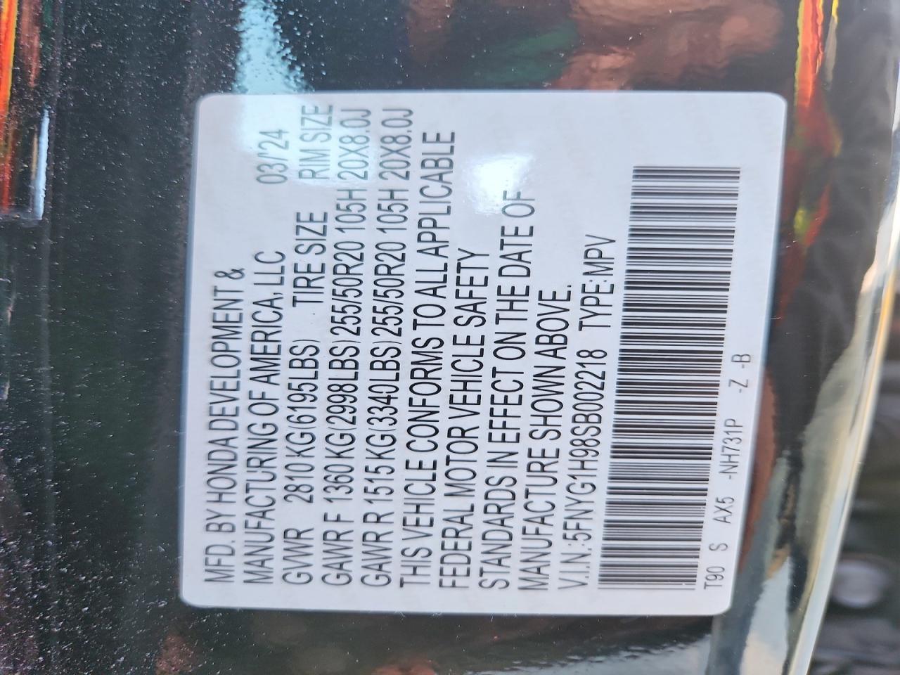Honda Pilot Black