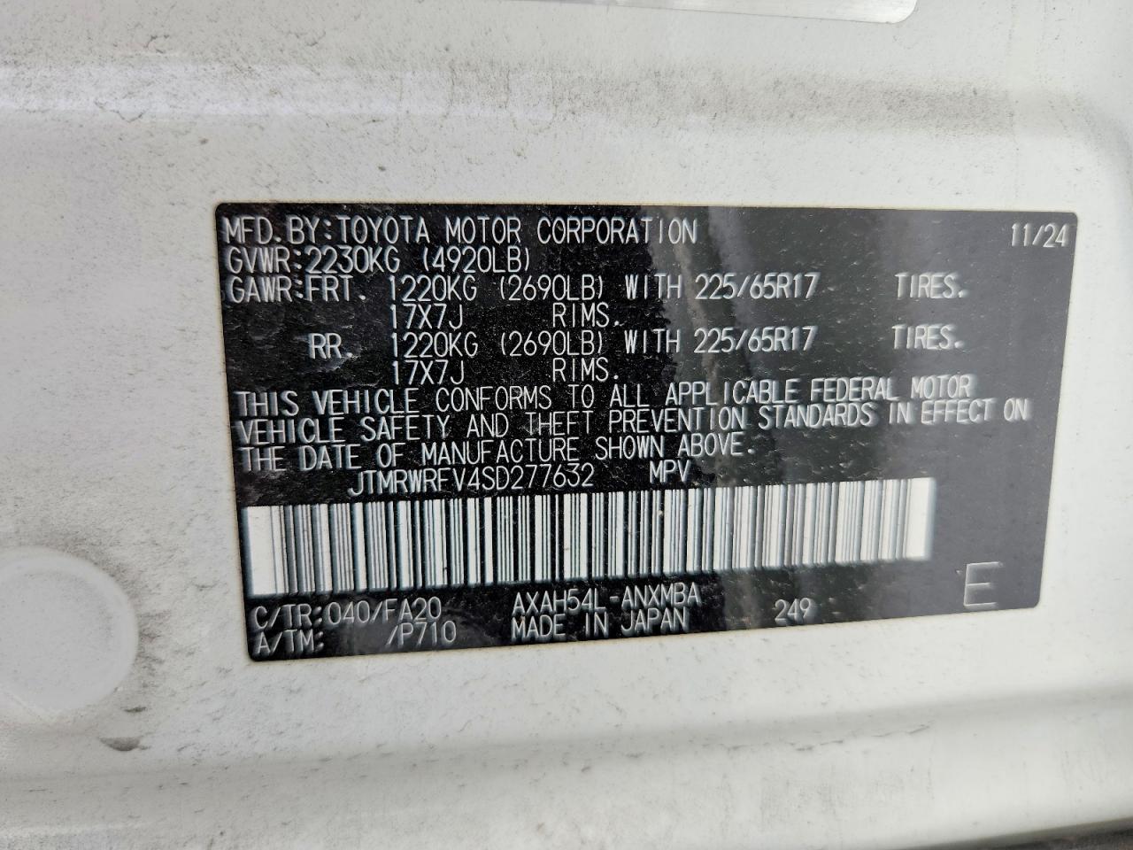 Toyota RAV4 Xle