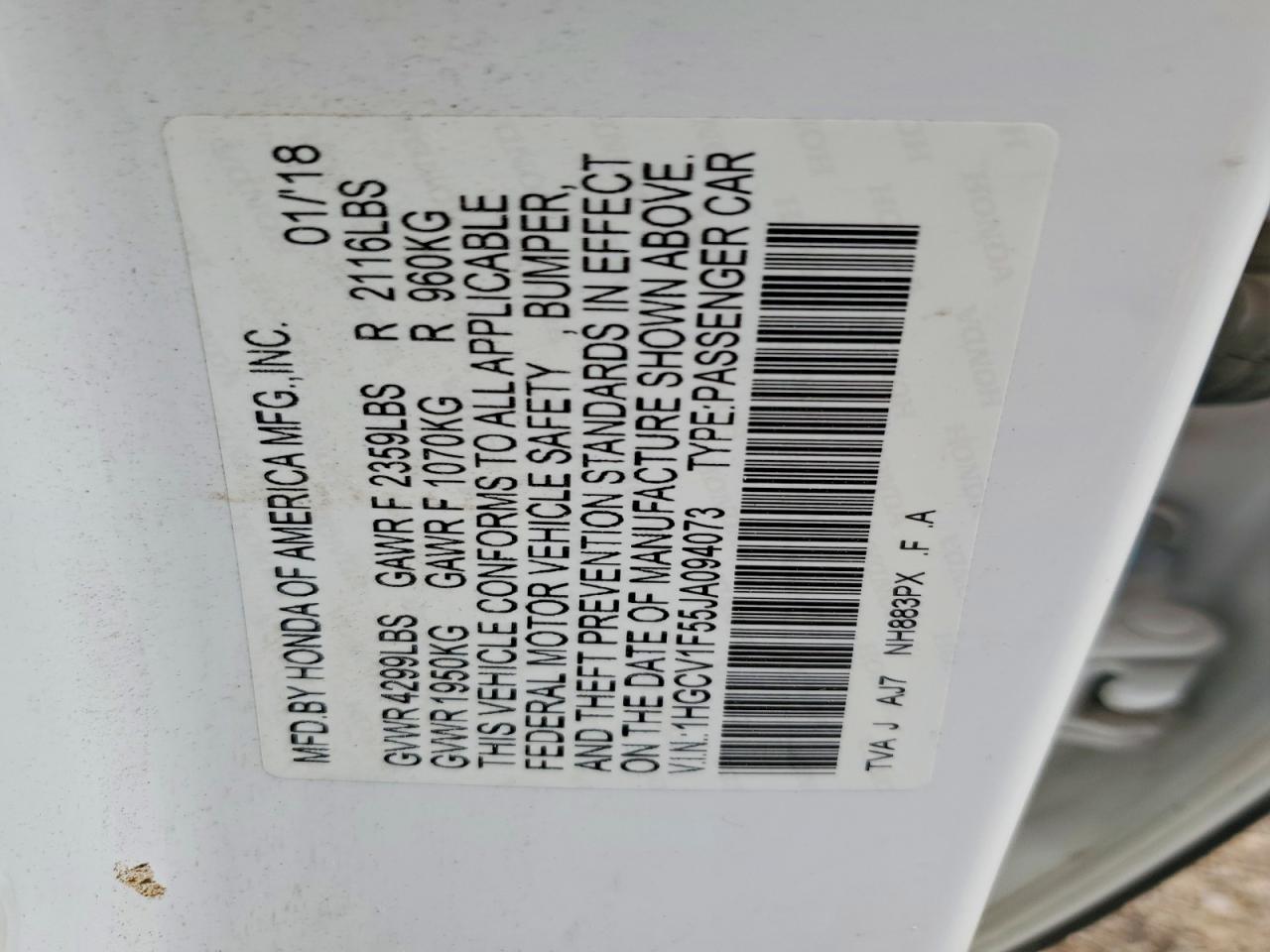 Honda Accord Exl