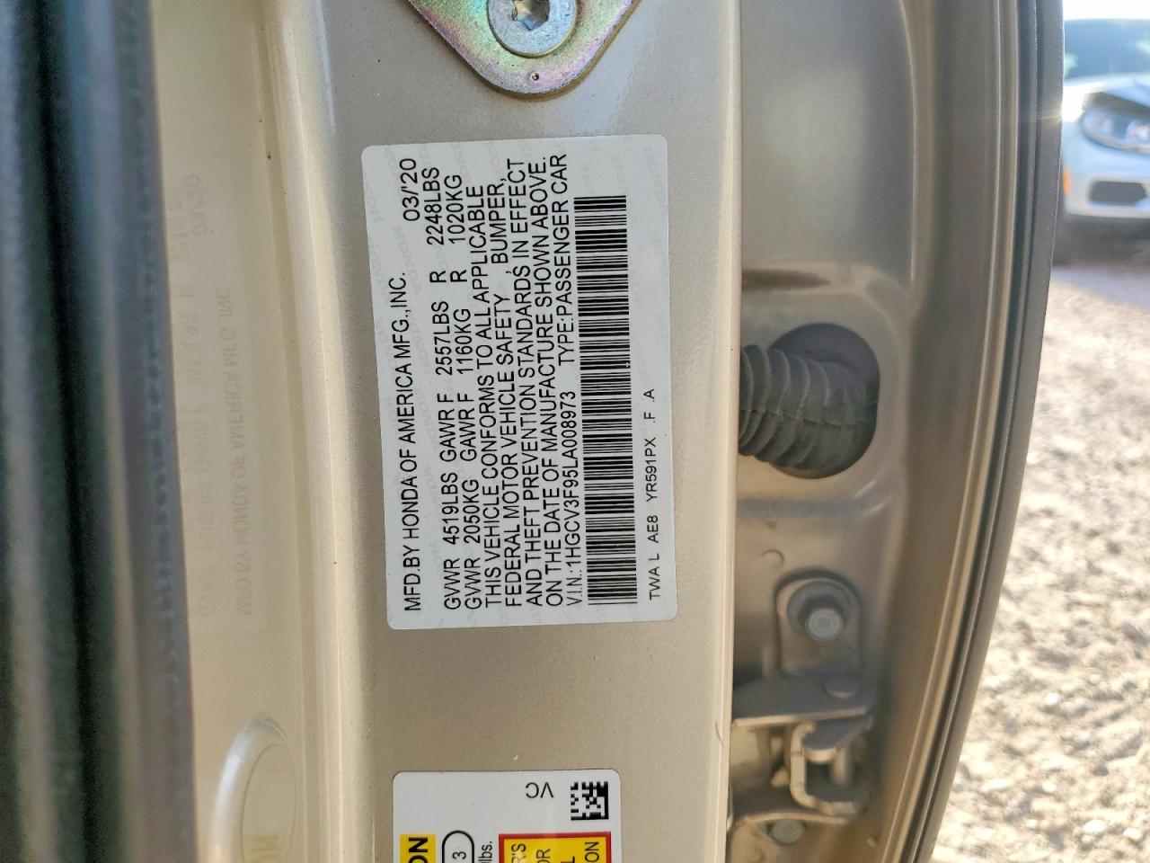 Honda Accord Touring Hybrid