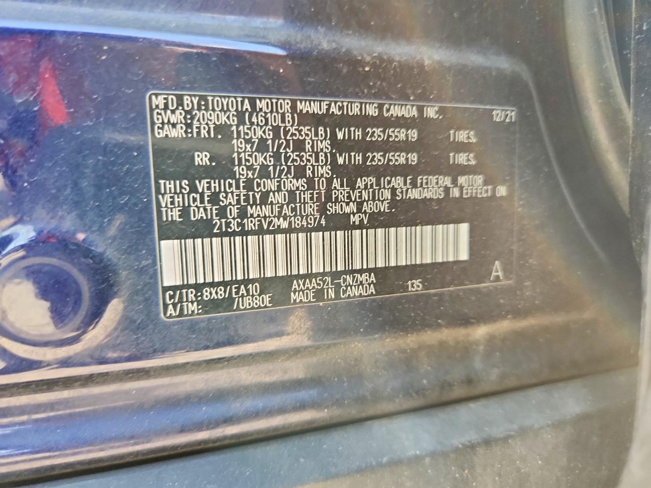 Toyota RAV4 Xle Premium